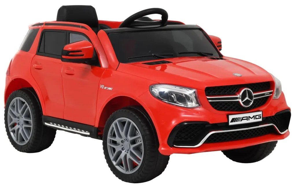 vidaXL Detské autíčko Mercedes Benz GLE63S červené plastové