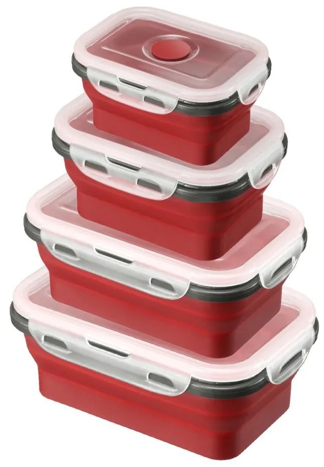 Westmark Skladacia dóza na jedlo, hranatá, 1350 ml, L