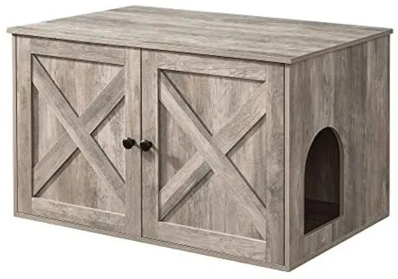 Mačacia toaleta Leader sivá