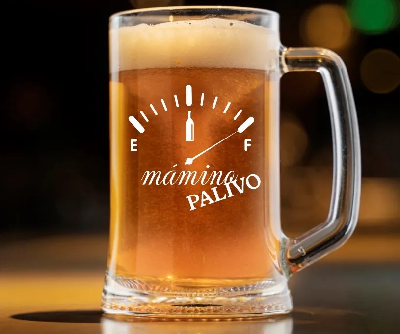 Dekorant Pivný polliter pre mamičku MÁMINO PALIVO