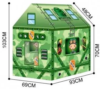 KIK KX7937 Detský stan Military House
