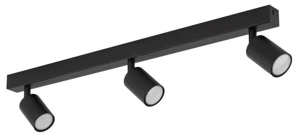 Bodové svietidlo NEX 3xGU10/10W/230V čierna