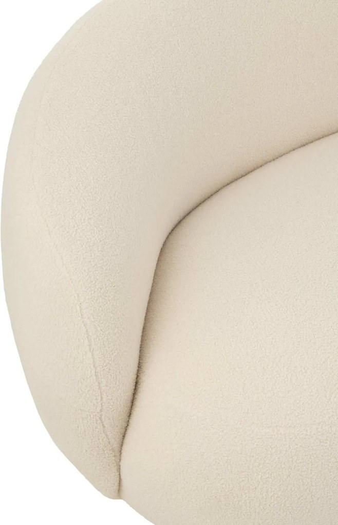 Bielá velká sofa Lounge Snow Poplar - 234*116*73cm