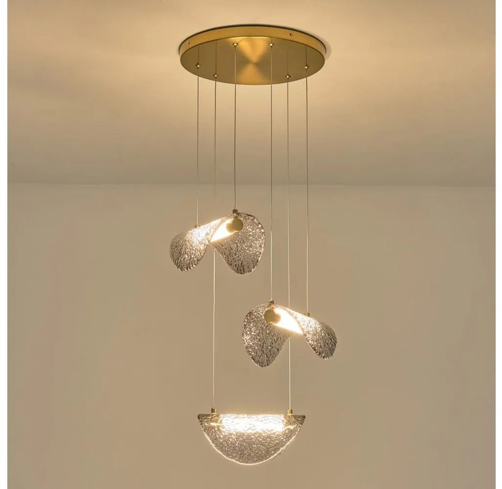 LED Luster na lanku LED/6W/230V 3000K