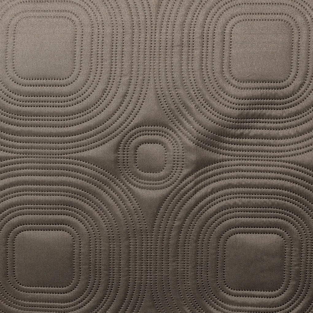 4Home Prehoz na posteľ Doubleface hnedá/béžová, 220 x 240 cm, 2x 40 x 40 cm