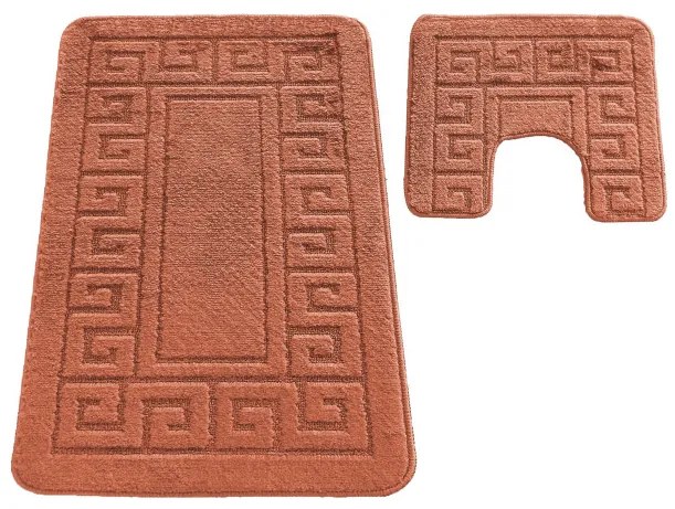 Sada kúpeľňových koberčekov Montana Ethnic Ginger