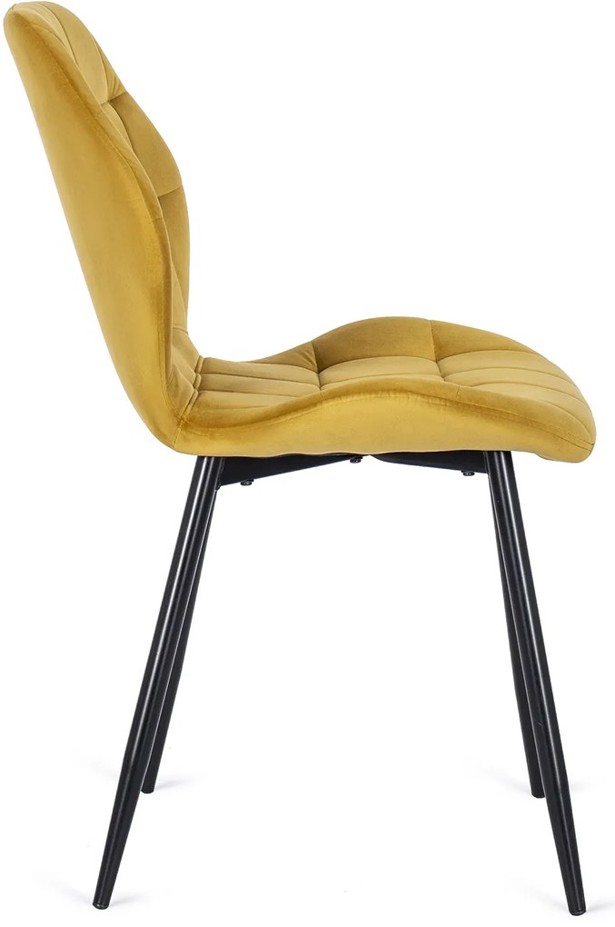 PROXIMA.store - Čalúnená jedálenska stolička LUCKY FARBA: sivá, FARBA NÔH: biela