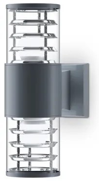 Maytoni O576WL-02GR - Vonkajšie nástenné svietidlo BRONX 2xE27/60W/230V IP54 antr