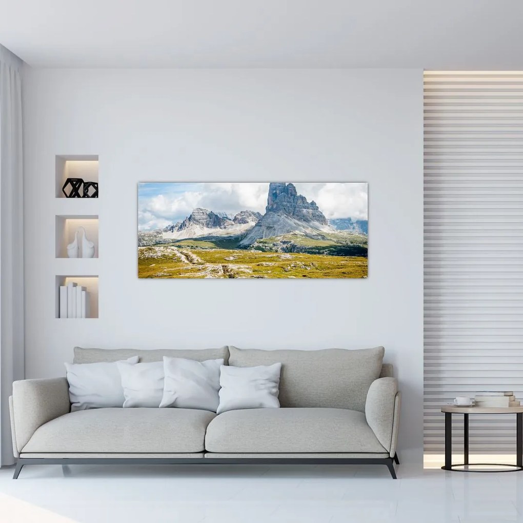 Obraz - Talianske Dolomity (120x50 cm)