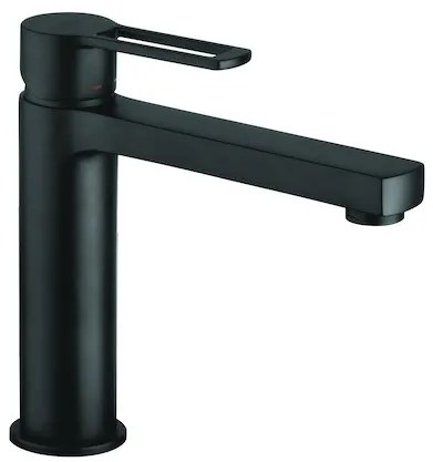 Paffoni Vallone umývadlová batéria ringo bez výpuste čierna RIN074NO