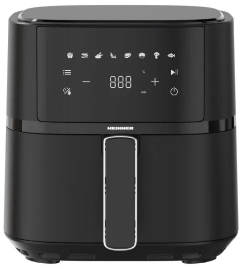 Heinner HAF-B4BK1500 - Teplovzdušná fritéza 4 l, 1500 W, 230 V, čierna