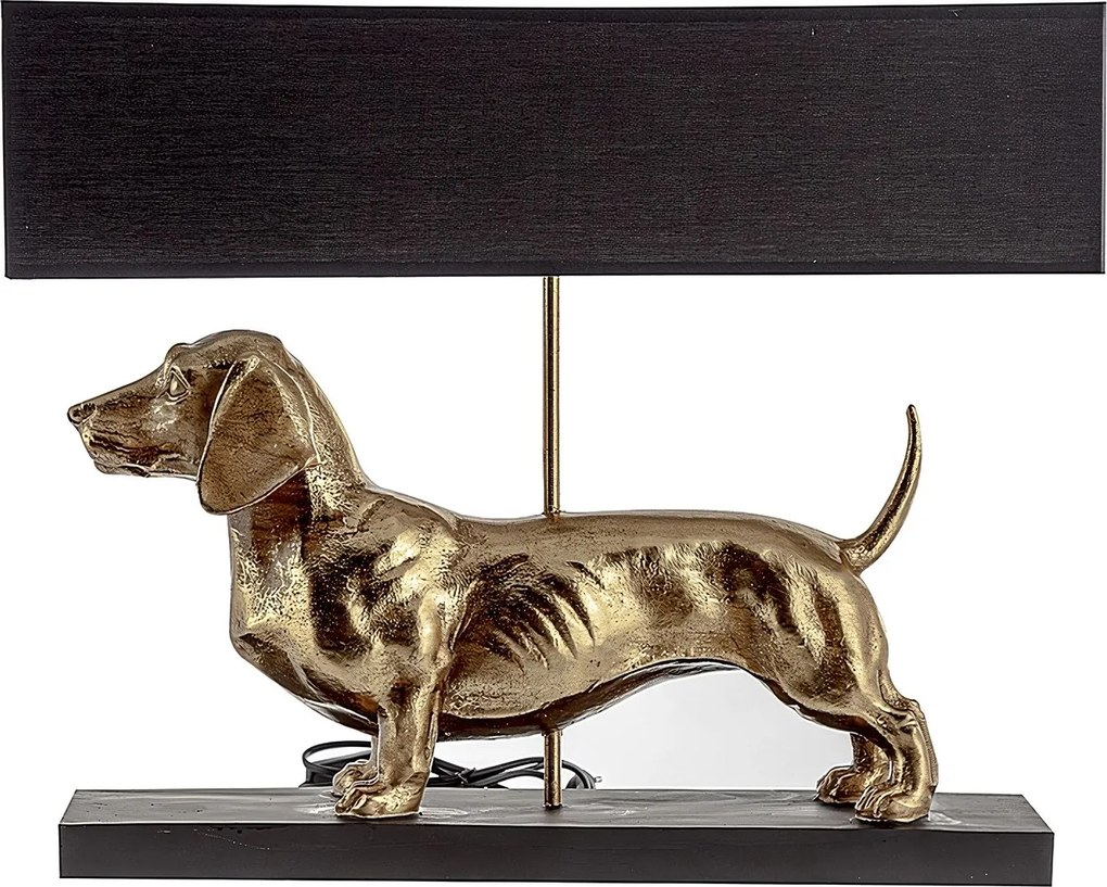 Stolná lampa Gold Dog 48cm
