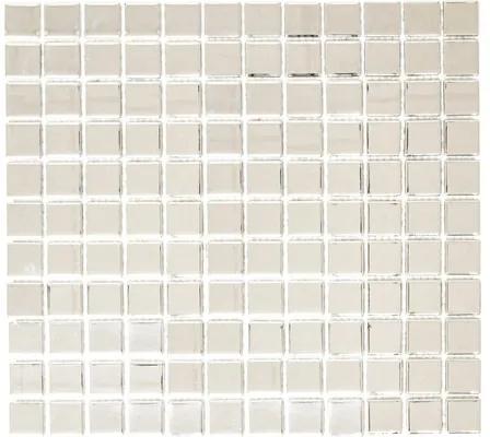 Sklenená mozaika CM 4S B2 mix strieborná 30,5x32,5 cm