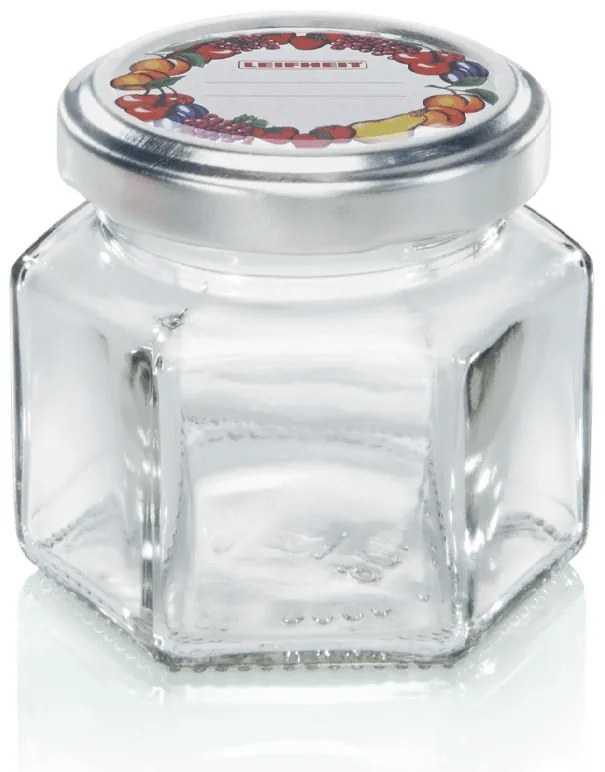 Leifheit šesťhranný pohár na zaváranie 106 ml 03209