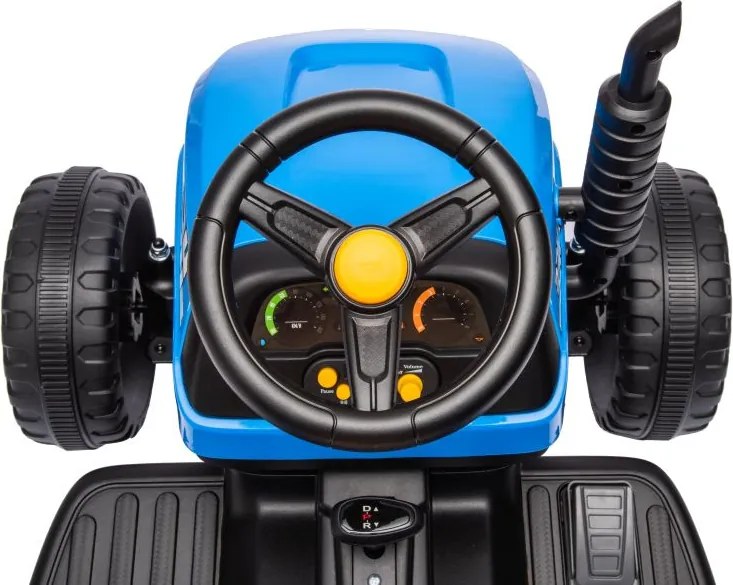 LEAN CARS Elektrický traktor BBH-030 modrý