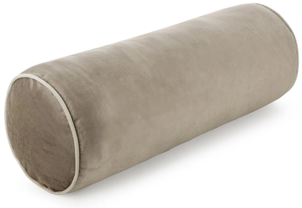 DEKORAČNÝ VANKÚŠ GAJA5 15X45 CM TMAVOBÉŽOVÁ