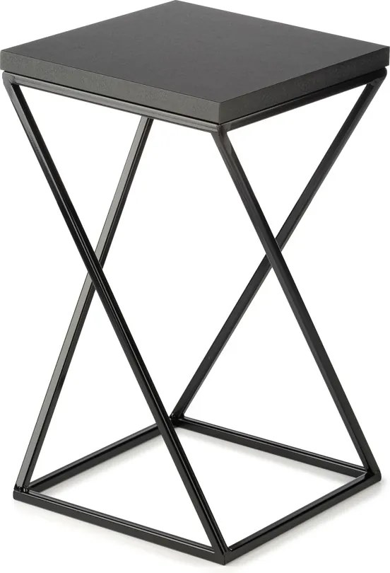 STOJAN NA KVETINÁČ LOFT7 40X24X24 CM ČIERNA