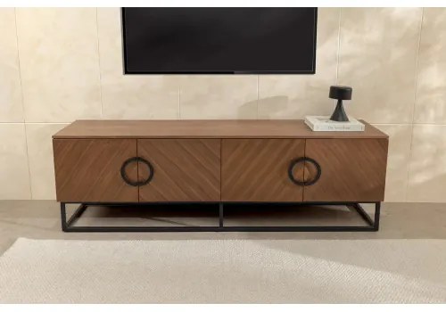 TV-skrinka 46557 Grandezza 180cm Natural Orech Dyha - Komfort-nábytok