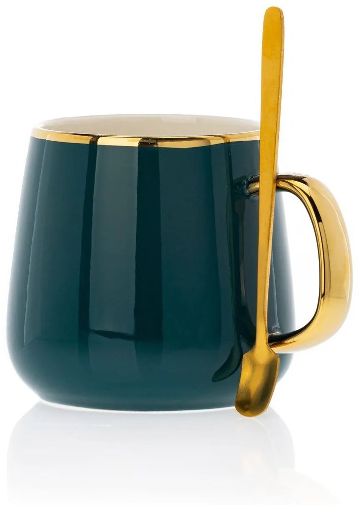 Čajový/kávový set Noah Green Gold
