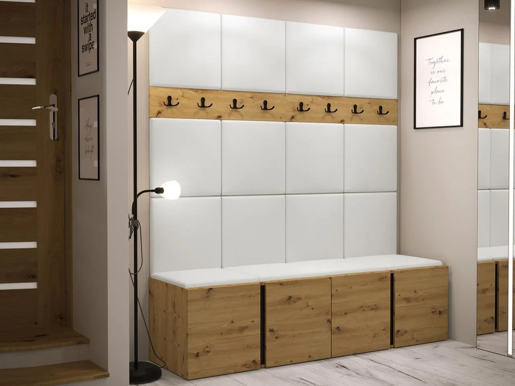 Predsieňová zostava Tavasz V, Farby: kašmír, Farba čalúnenia:: Manila 11