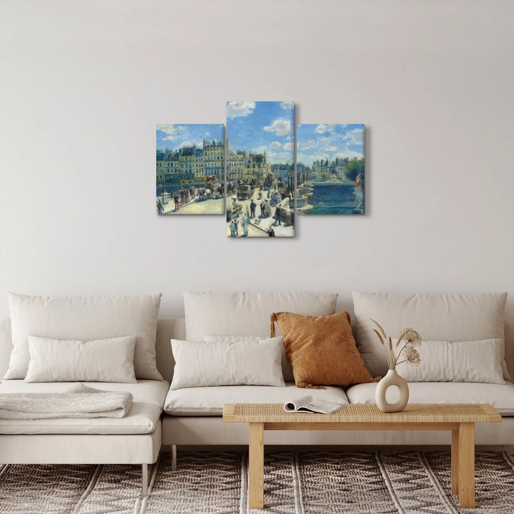 Obraz - Auguste Renoir, Pont Neuf, Paris, reprodukcia (90x60 cm)