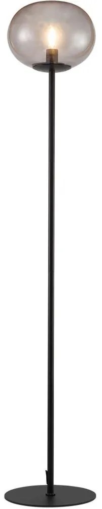 Nordlux - Stojacia lampa ALTON 1xE27/25W/230V čierna