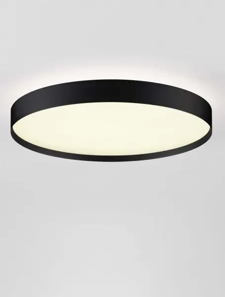 LED stmievateľné čierne moderné stropné svietidlo Roi 50