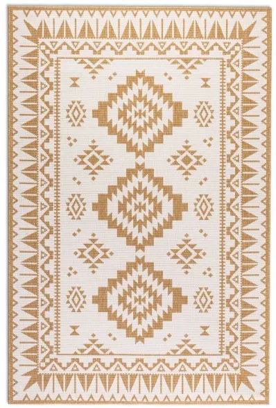 Obojstranný koberec Elle Decoration GEMINI Dynamic ochre