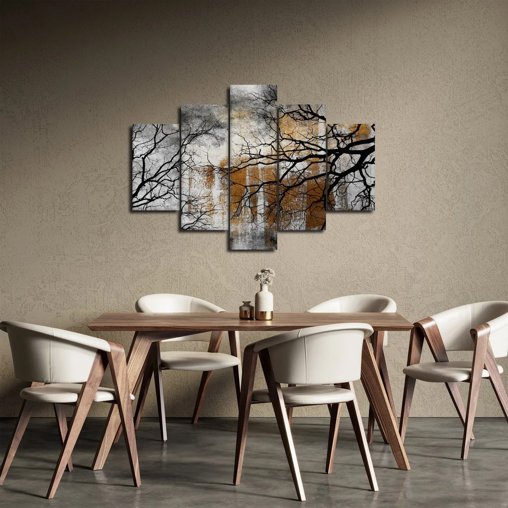 Obraz - Siluety stromov (150x105 cm)
