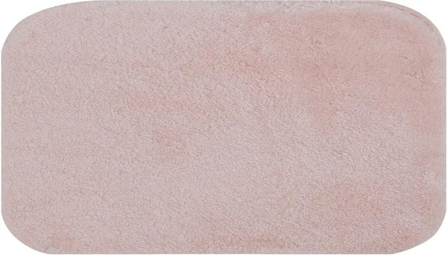Ružová predložka do kúpeľne Confetti Miami, 57 x 100 cm