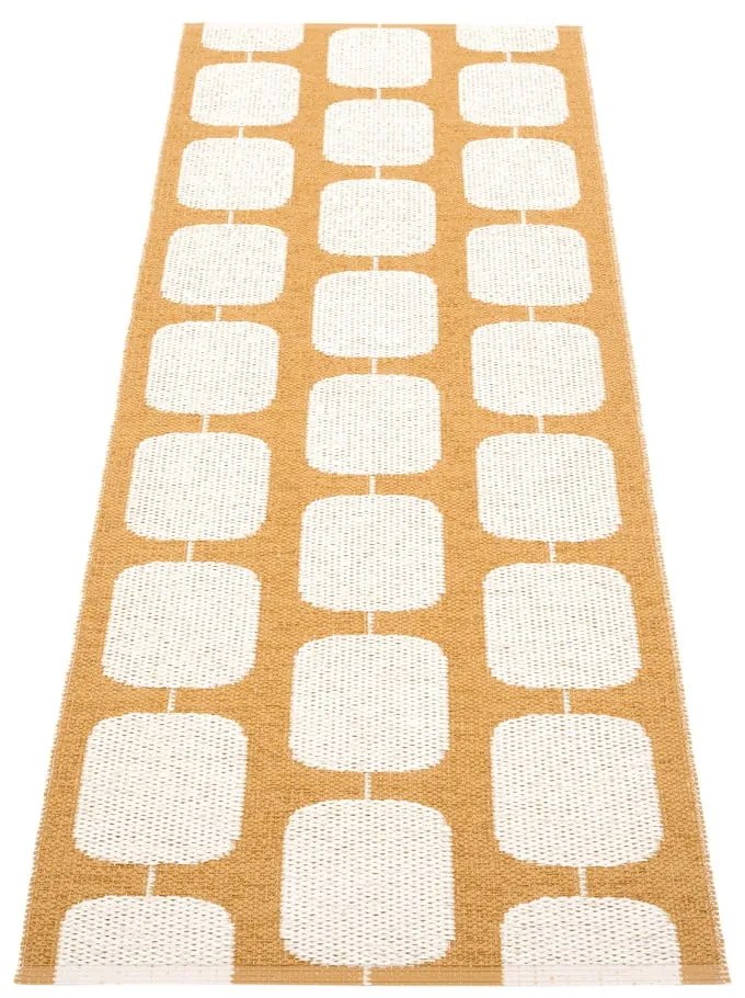 Okrovožlto-krémový vnútorný a vonkajší behúň 70x200 cm Sten Ochre – Pappelina