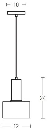 Zambelis 180051 - Luster na lanku 1xE27/40W/230V zlatá/lososová