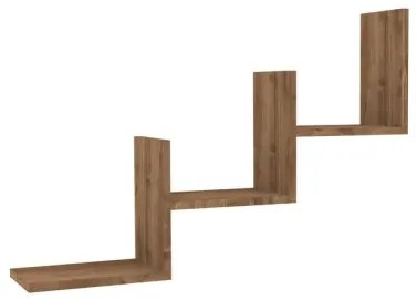 Nástenná polica Mist orech