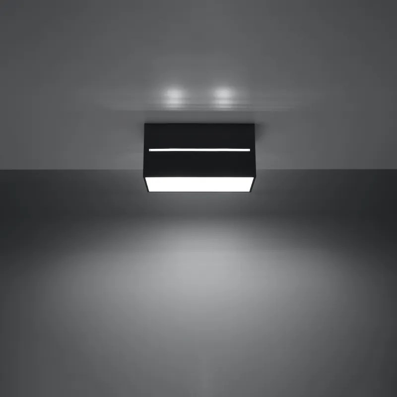 LOBO 2 Stropné svetlo, čierna SL.0384 - Sollux