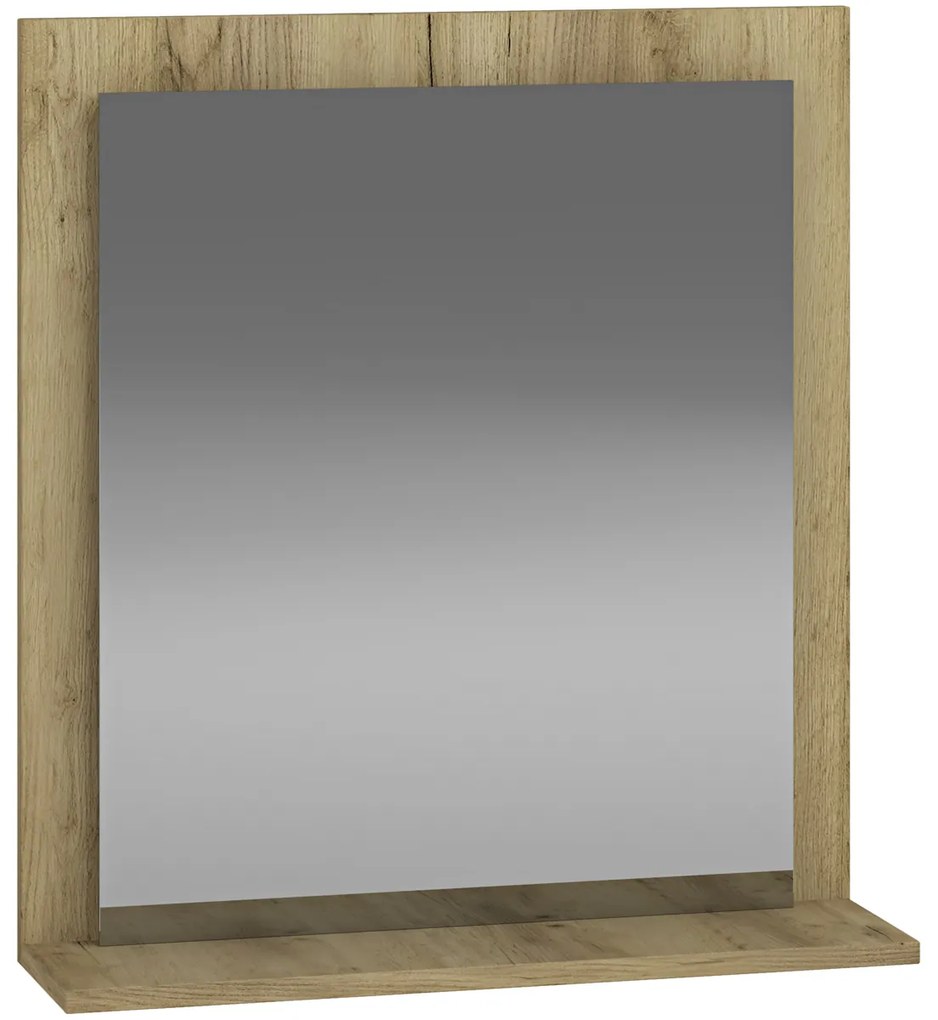 Zrkadlo na stenu Baleta Z60 - craft zlatý