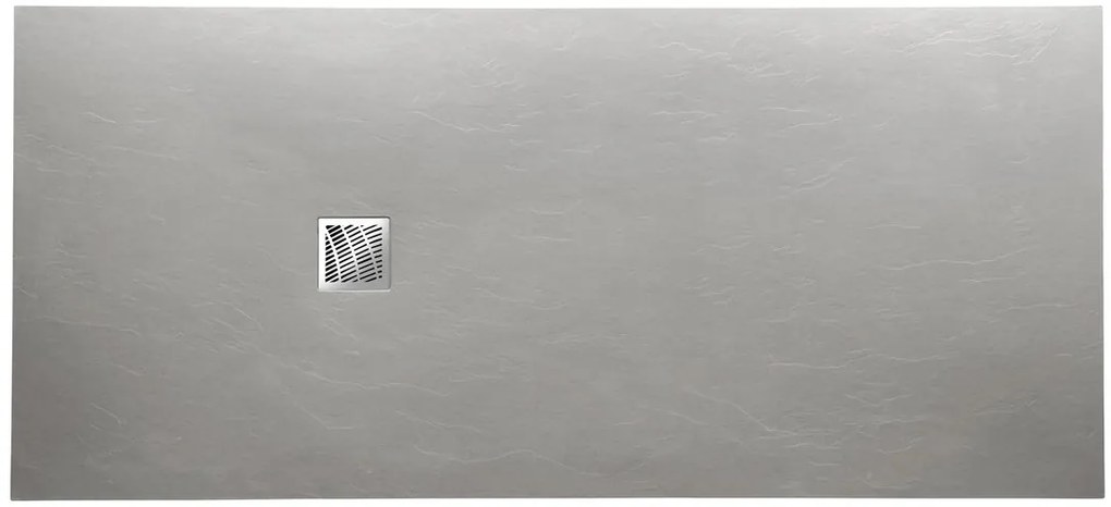 Gelco Gelco, MITIA sprchová vanička z liateho mramoru, obdĺžnik 120x90cm, sivá, PMS12090