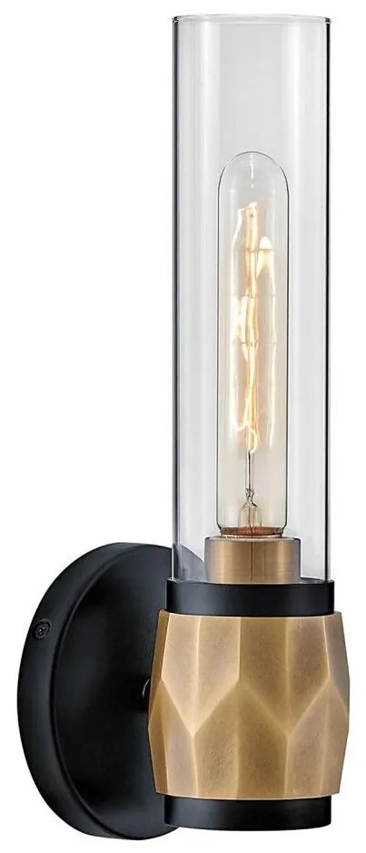 Hinkley HK-ELLISON1-BK-HB -Kúpeľňové svietidlo ELLISON 1xE27/40W/230V IP44 zlatá