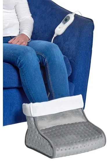 Concept BV1020 - Elektrická vyhrievaná topánka 100W/230V 30x30 cm sivá/biela