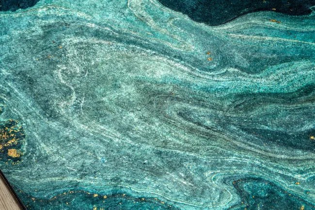 Protišmykový behúň LOTUS SHADOWS 37750 zelený