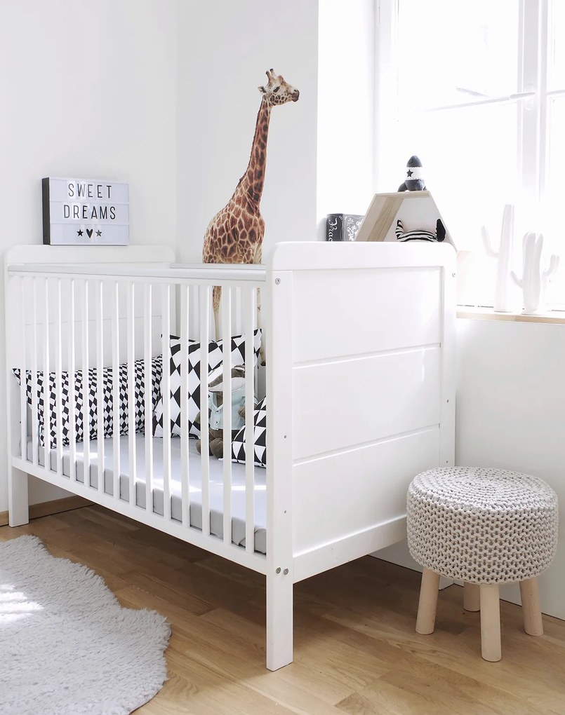 WO Detská postieľka Modern Cot 120x60 Variant úložný box: Bez úložného boxu