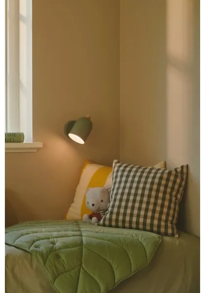 Nordlux - Nástenné bodové svietidlo GASTON 1xE27/15W/230V zelená