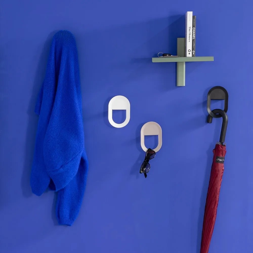 Zeleno-sivá kovová polica 28 cm Hola – Spinder Design