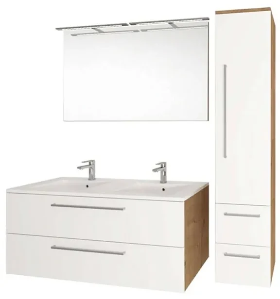 Mereo Mereo, Bino, kúpeľňová skrinka 101 cm, biela, MER-CN672S
