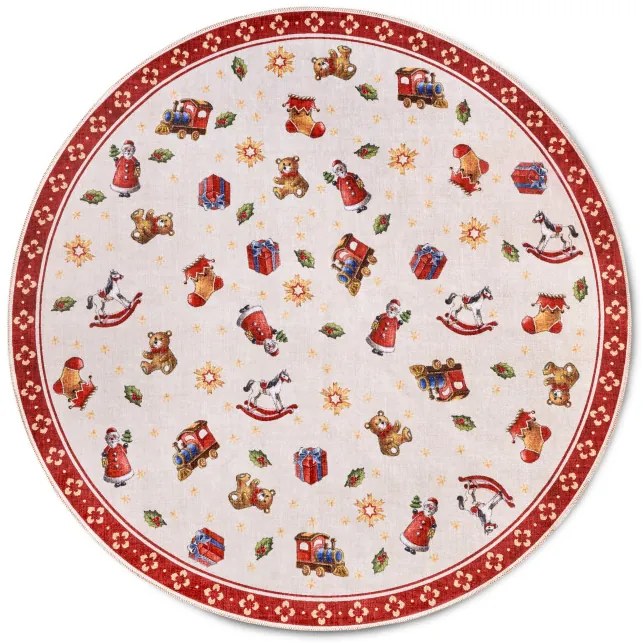 Koberec Toy's Delight Villeroy & Boch červený / viacfarebný kruh