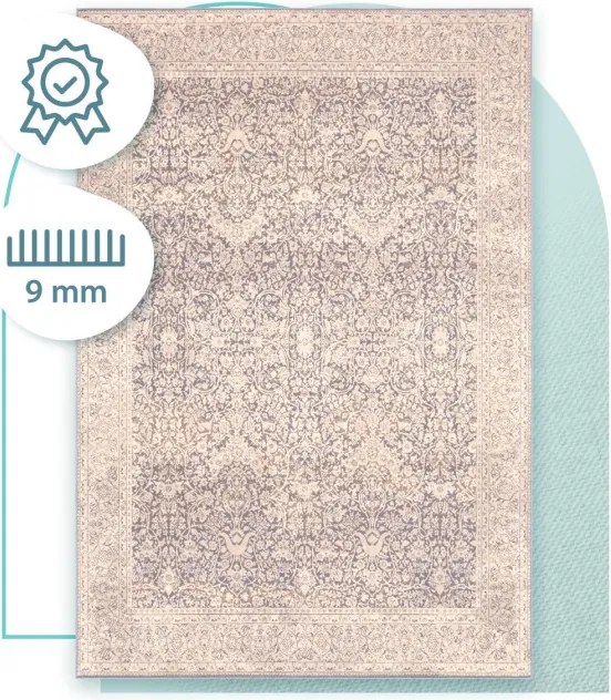 Koberec Dywilan Moon Super Sadi strieborný