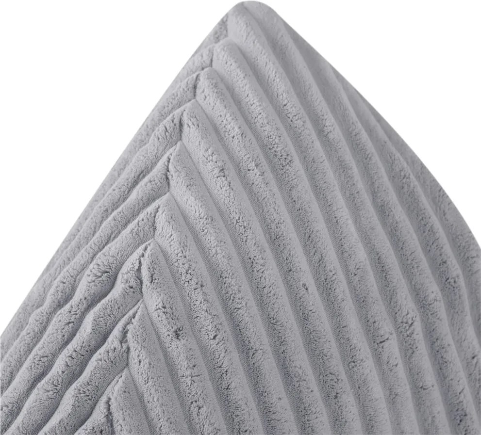 Sedací vak pre deti – sivý Lamell, prémiový manšestr