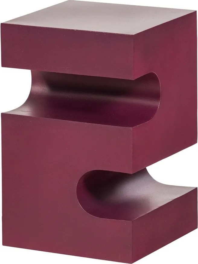 Kovový odkladací stolík 30x30 cm Jessa – WOOOD