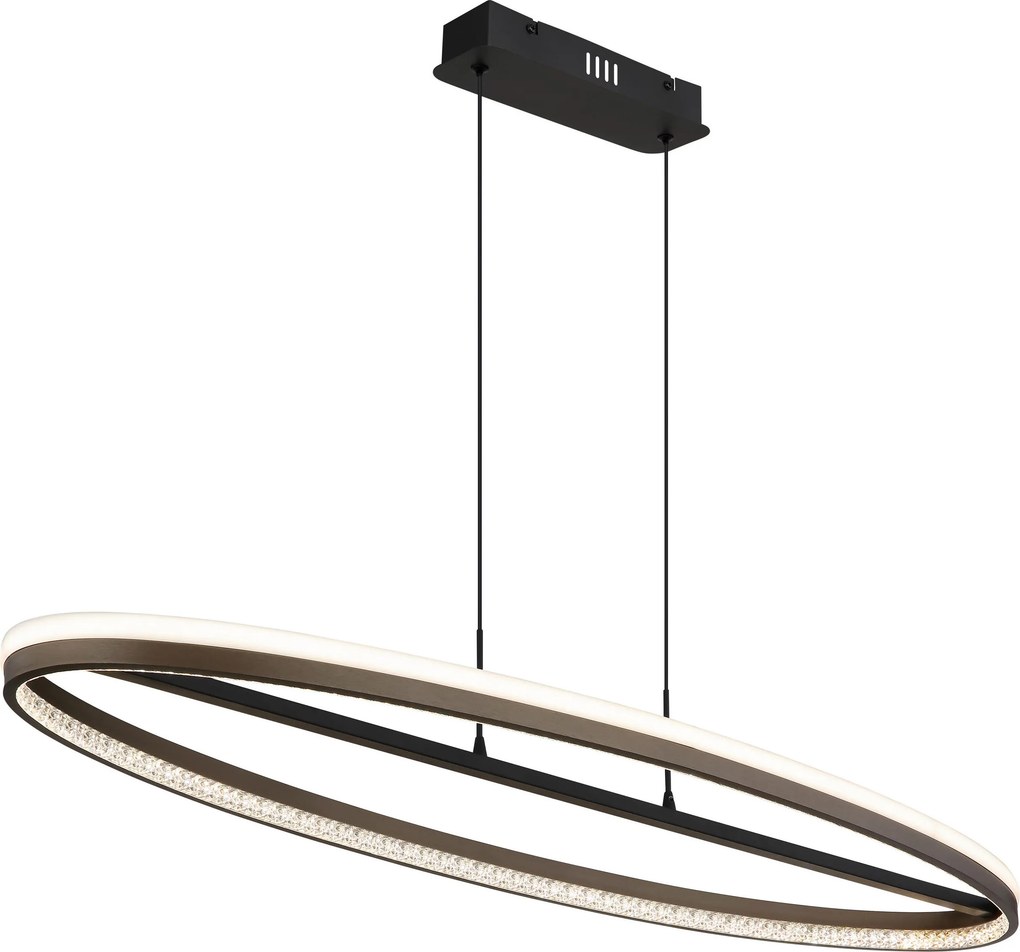 XXXLutz ZÁVESNÉ LED SVIETIDLO, 101/29/150 cm Globo - Online Only bytové doplnky - 004558416002