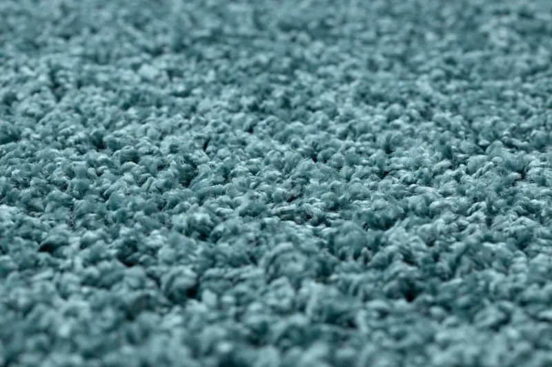 Behúň SOFFI shaggy 5cm modrý