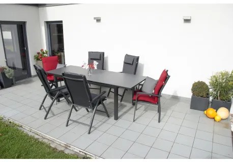 Doppler ELEGANT 2430 vysoká - set 4 ks - podušky na stoličky a kreslá s podhlavníkom